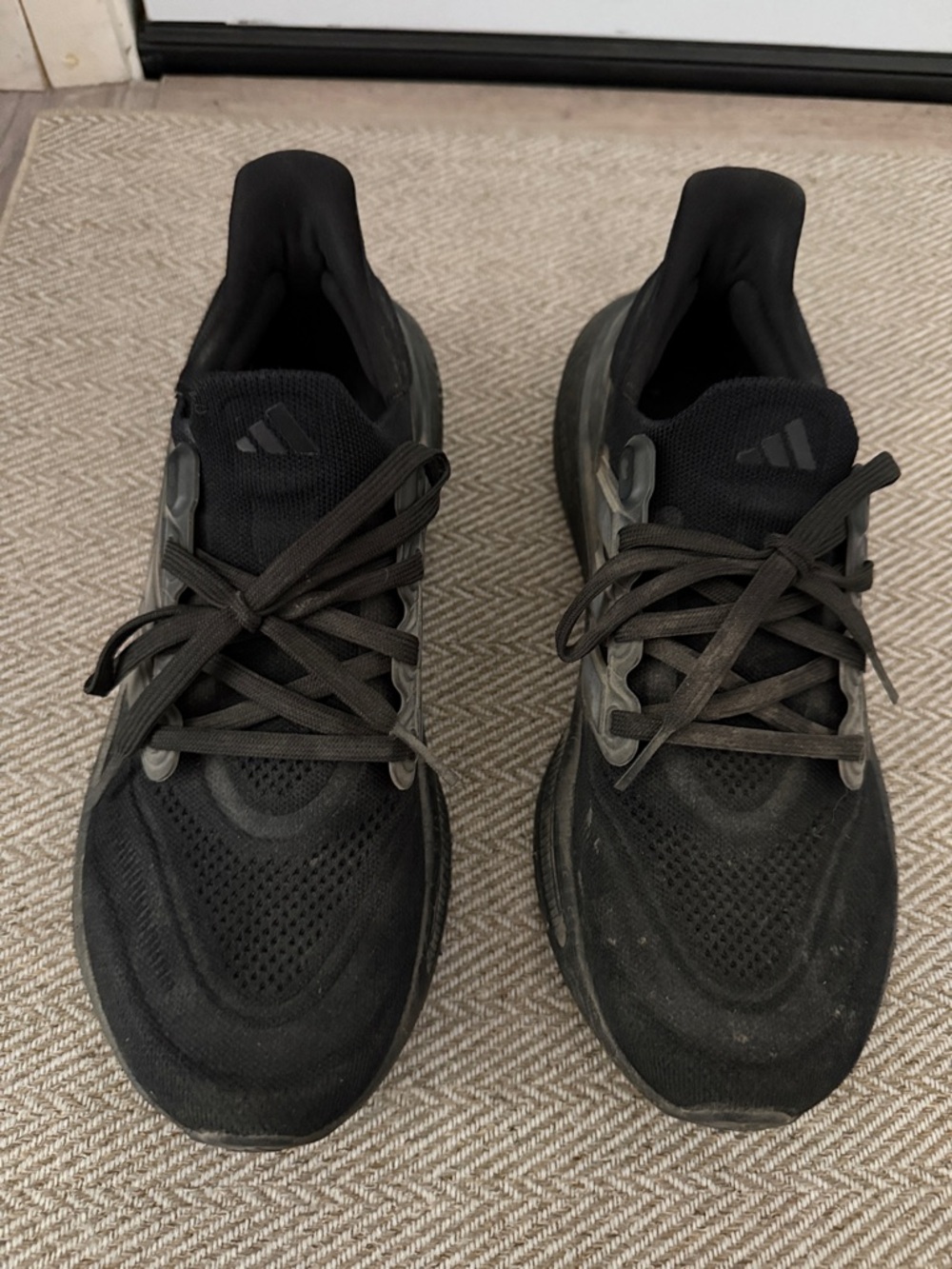 adidas Men’s Black Athletic Sneakers
